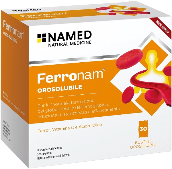 FERRONAM OROSOLUBILE 30 BUSTINE 1,5 G - Farmacia Del Monaco