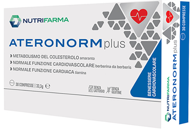 ATERONORM PLUS 30 COMPRESSE - Farmacia Del Monaco