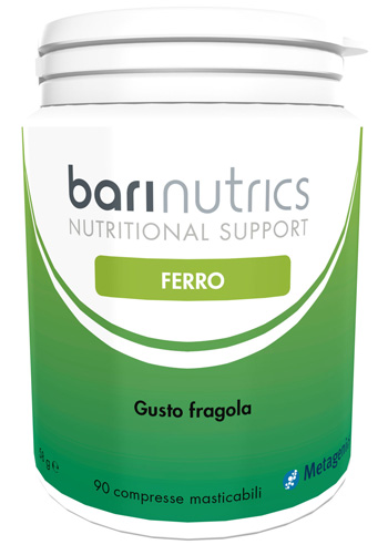 BARINUTRICS FERRO FRAGOLA ITA 90 COMPRESSE - Farmacia Del Monaco