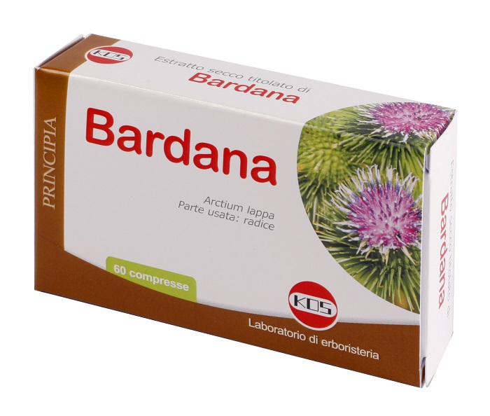 BARDANA ESTRATTO SECCO TITOLATO AL 20% DI INULINA 60 COMPRESSE - Farmacia Del Monaco
