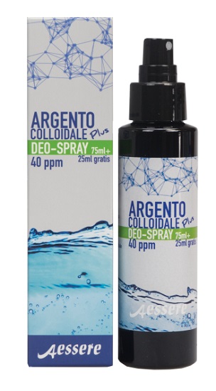 ARGENTO COLLOIDALE PLUS DEODORANTE SPRAY 75 ML + 25 ML - Farmacia Del Monaco