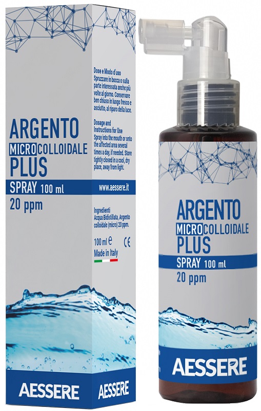ARGENTO COLLOIDALE PLUS SPRAY 100 ML - Farmacia Del Monaco