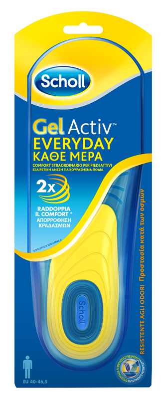 SCHOLL GEL ACTIV EVERYDAY UOMO - Farmacia Del Monaco