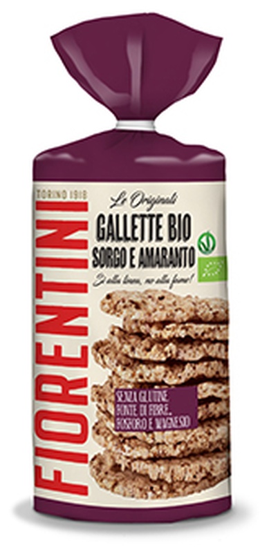GALLETTE BIO SORGO E AMARANTO 120 G - Farmacia Del Monaco