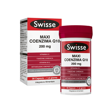 SWISSE CO-ENZIMA Q10 30 CAPSULE - Farmacia Del Monaco