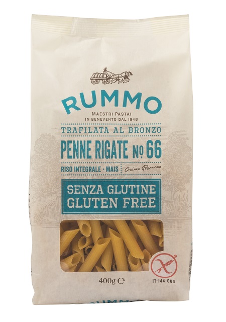 RUMMO PENNE RIGATE N66 DI RISO INTEGRALE E MAIS 400 G - Farmacia Del Monaco