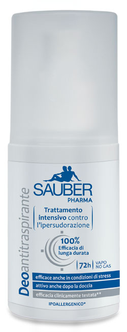 SAUBER ANTITRASPIRANTE 72 ORE VAPO - Farmacia Del Monaco