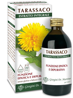 TARASSACO ESTRATTO INTEGRALE 200 ML - Farmacia Del Monaco