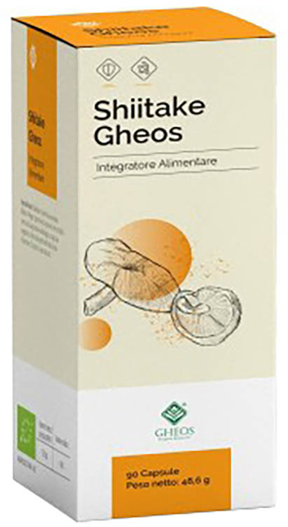 SHIITAKE GHEOS 90 CAPSULE DA 540 MG - Farmacia Del Monaco