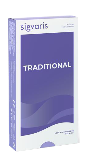SIGVARIS TRADITIONAL 503 CCL2 MONOCOLLANT SINISTRO CORTO BEIGE M - Farmacia Del Monaco