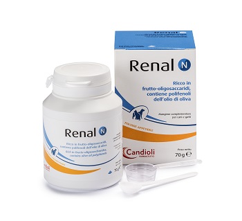 RENAL N MANGIME COMPLEMENTARE PER CANI E GATTI BARATTOLO 70 G - Farmacia Del Monaco