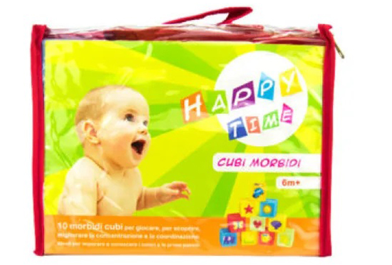 FIOCCHI DI RISO HAPPY TIME CUBI MORBIDI 6M+ - Farmacia Del Monaco