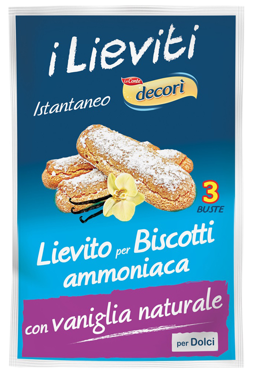 IPAFOOD LIEVITO PER BISCOTTI AMMONIACA SENZA GLUTINE 3 X 8 G - Farmacia Del Monaco