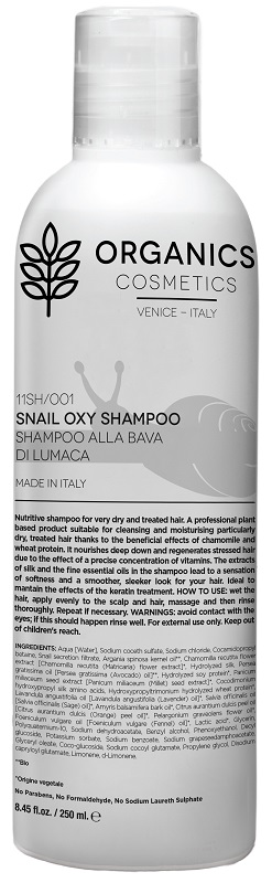 ORGANICS PHARM SNAIL OXY SHAMPOO 250 ML - Farmacia Del Monaco
