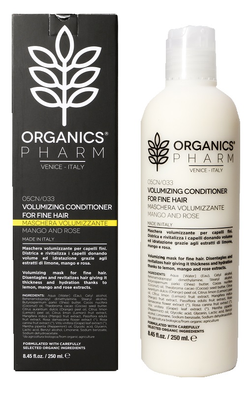 ORGANICS PHARM VOLUMIZING CONDITIONER FINE HAIR 250 ML - Farmacia Del Monaco
