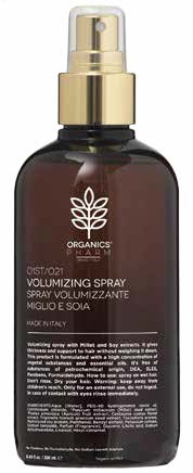 ORGANICS PHARM VOLUMIZING SPRAY MILLET AND SOY 250 ML - Farmacia Del Monaco