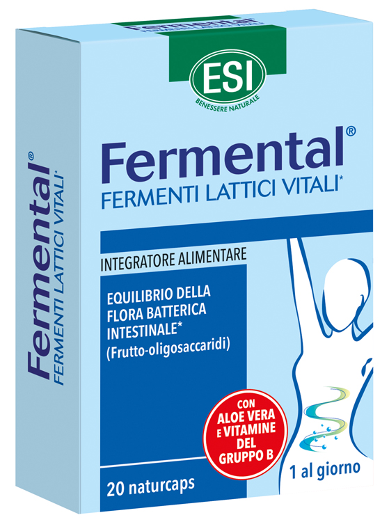 ESI FERMENTAL MAX 20 NATURCAPS - Farmacia Del Monaco