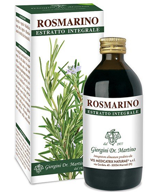 ROSMARINO ESTRATTO INTEGRALE 200 ML - Farmacia Del Monaco
