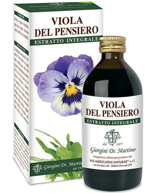 VIOLA DEL PENSIERO ESTRATTO INTEGRALE 200 ML - Farmacia Del Monaco