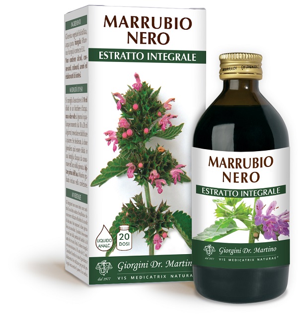 MARRUBIO NERO ESTRATTO INTEGRALE 200 ML - Farmacia Del Monaco