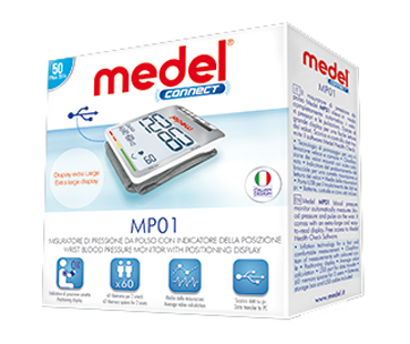 MISURATORE DI PRESSIONE MEDEL CONNECT CARDIO MP01 - Farmacia Del Monaco