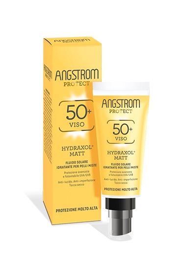 ANGSTROM PROTECT HYDRAXOL MATT FLUIDO SOLARE ULTRA PROTEZIONE 50+ 40 ML - Farmacia Del Monaco