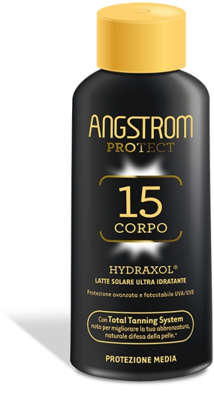 ANGSTROM PROTECT HYDRAXOL LATTE SOLARE PROTEZIONE 15 200 ML - Farmacia Del Monaco