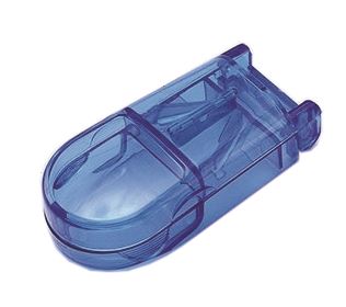 TAGLIAPILLOLE TASCABILE CON SCOMPARTO ARROTONDATO - Farmacia Del Monaco