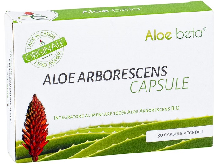 ALOE BETA 30 CAPSULE ALOE ARBORESCENS - Farmacia Del Monaco