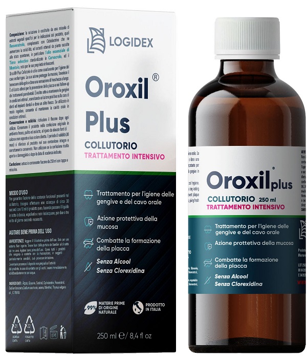 OROXIL PLUS COLLUTORIO TRATTAMENTO INTENSIVO 250 ML - Farmacia Del Monaco