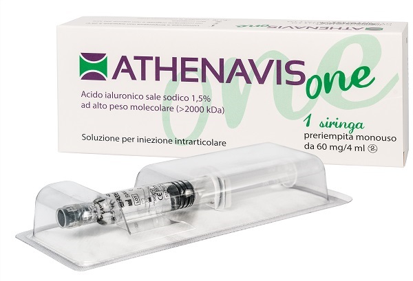 SIRINGA INTRA-ARTICOLARE ATHENAVIS ONE ACIDO IALURONICO 1,5% 4 ML - Farmacia Del Monaco