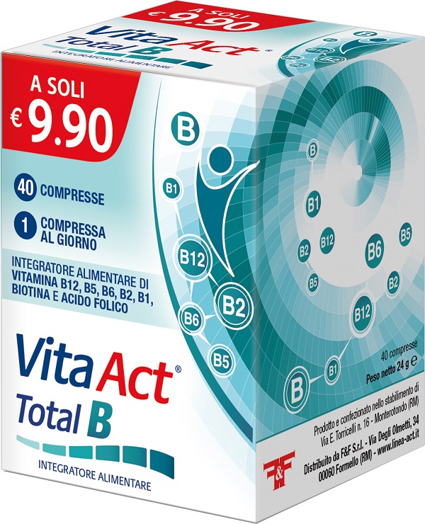 VITA ACT TOTAL B 40 COMPRESSE - Farmacia Del Monaco