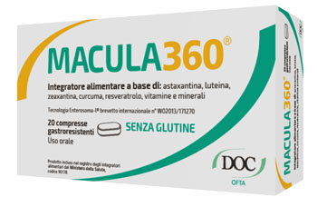 MACULA360 20 COMPRESSE GASTRORESISTENTI - Farmacia Del Monaco