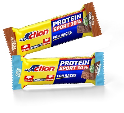 PROACTION PROTEIN SPORT 30% CIOCCOLATO AL LATTE COCCO - Farmacia Del Monaco