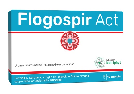 FLOGOSPIR ACT 10 CAPSULE - Farmacia Del Monaco