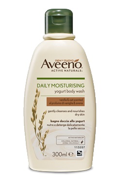 AVEENO BAGNO DOCCIA YOGURT VANIGLIA & AVENA 300 ML - Farmacia Del Monaco