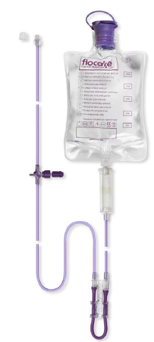 FLOCARE SACCA CON DEFLUSSORE DA 1,3 LITRI PER NUTRIPOMPA INFINITY - Farmacia Del Monaco