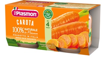 PLASMON OMOGENEIZZATO CAROTA 2 X 80 G - Farmacia Del Monaco