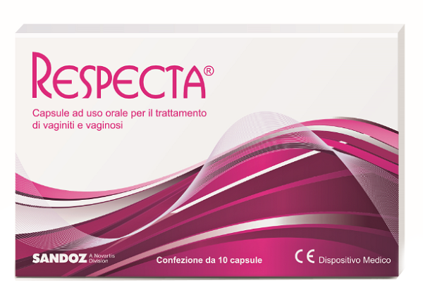 RESPECTA 10 CAPSULE AD USO ORALE PER VAGINITI E VAGINOSI - Farmacia Del Monaco