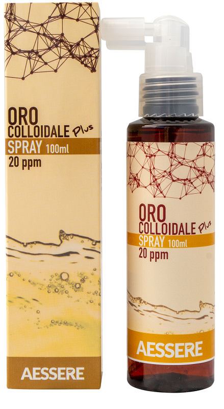 ORO COLLOIDALE PLUS SPRAY 20PPM 100 ML - Farmacia Del Monaco