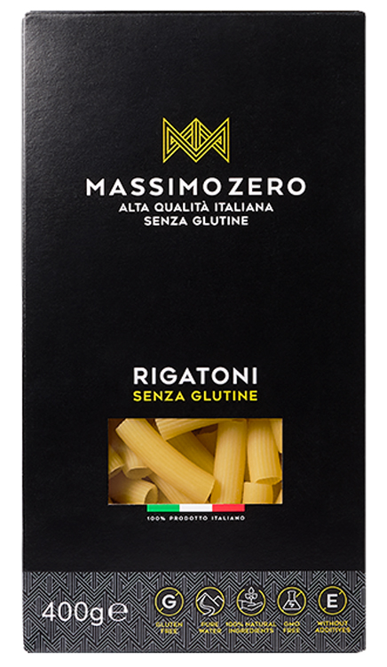 MASSIMO ZERO RIGATONI 400 G - Farmacia Del Monaco