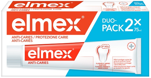 ELMEX PROTEZIONE CARIE 2 X 75 ML - Farmacia Del Monaco