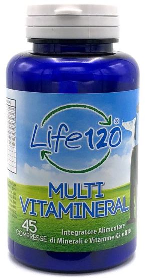 LIFE 120 MULTIVITAMINERAL 45 COMPRESSE - Farmacia Del Monaco