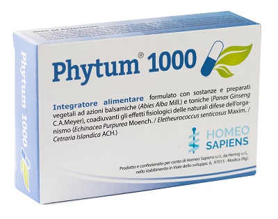 PHYTUM 1000 30 CAPSULE 500 MG - Farmacia Del Monaco