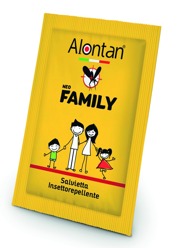 ALONTAN NEO FAMILY SALVIETTE 12 PEZZI ICARIDINA 10% - Farmacia Del Monaco