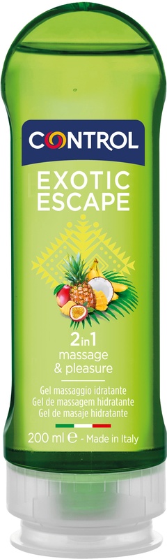 CONTROL GEL PER MASSAGGI EXOTIC ESCAPE 200 ML - Farmacia Del Monaco