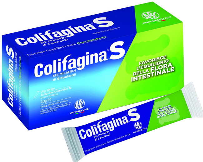 COLIFAGINA S 10 BUSTE OROSOLUBILI - Farmacia Del Monaco