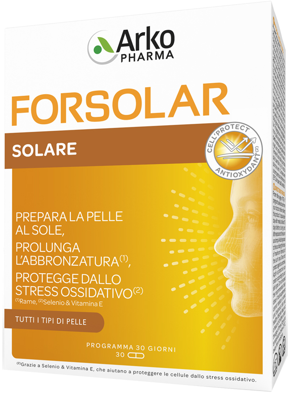 FORSOLAR SOLARE 30 PERLE - Farmacia Del Monaco