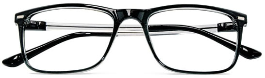 OCCHIALE DA LETTURA PREMONTATO TWINS GOLD DIONISO NERO +1,50 - Farmacia Del Monaco