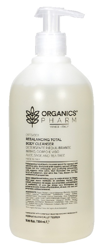 ORGANICS PHARM REBALANCING TOTAL BODY CLEANSER 500 ML - Farmacia Del Monaco